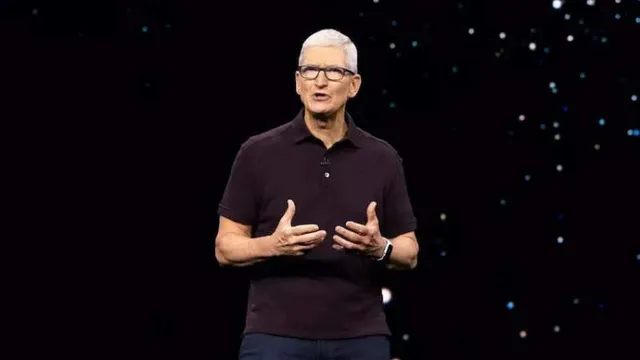 Apple CEO Tim Cook at Apple's 2022 event
