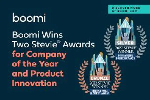 Boomi Wins International Stevie® Awards for Company of the Year and Product Innovation in 2022 International Business Awards