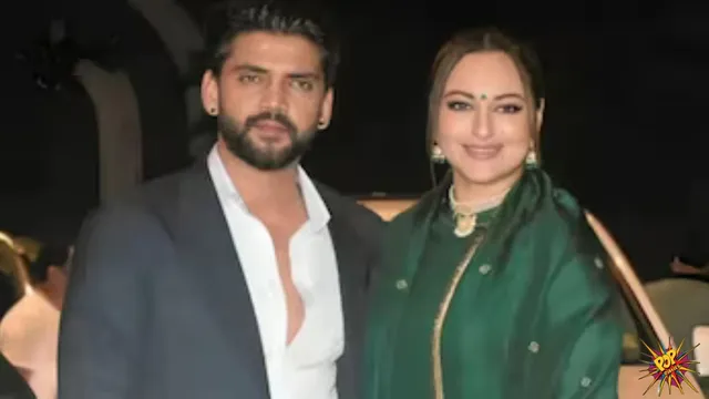 sonakshi Sinha with her Husband