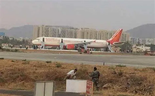 Tug Tractor on Pune Airport 