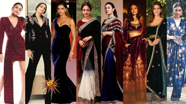 Winter Luxury Essential Make Velvet Your Wardrobe BFF This Season Take Inspo From These Bollywood Stars deepika padukone ananya paday sara ali khan sridevi kajol alia bhatt kriti sanon.png