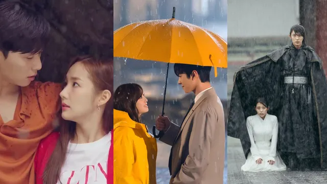 K-drama rain scenes