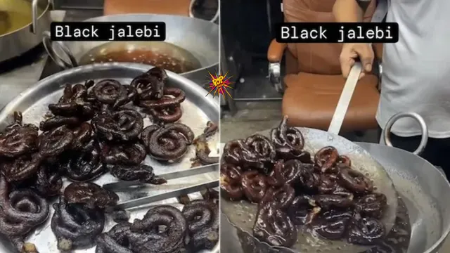 Exploring the Delights of Desi Desserts Unraveling the Mystery of Black Jalebi