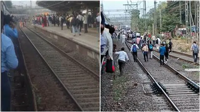 Mumbai Local Train Wire