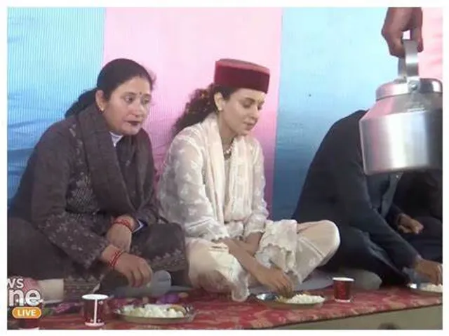 Lunch with BJP Workers