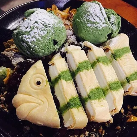 Sushi to Matcha Ice Cream