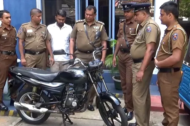 Front of Scooter