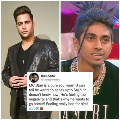 Ex Bigg Boss contestant Rajiv Adatia calls MC Stan a 'pure soul'
