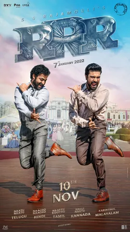 Makers of the biggest Pan-India film, RRR shared an exciting update with fans on the occasion of Diwali. !