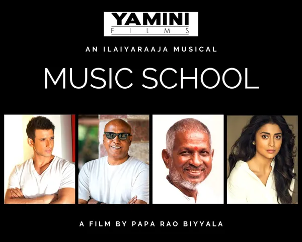 Yamini Films announces 'Music School', a one-of-a-kind musical by Ilaiyaraaja starring Sharman Joshi & Shriya Saran