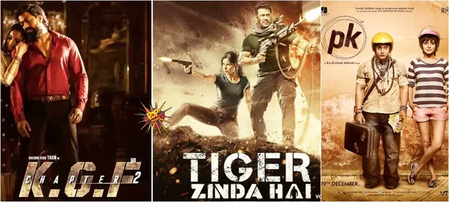 KGF 2 beats PK And Tiger Zinda Hai