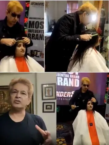 Disgusting : Jawed Habib Spits On Woman's Head , Women Panel Filled a Complaint :