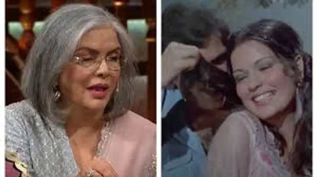 Zeenat Aman reacts to kapil sharma question on taking a shower under waterfall, bathing in rain ! The kapil sharma show :kapil sharma asked !