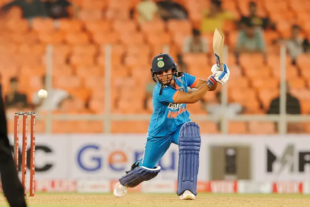 Harmanpreet Kaur in action