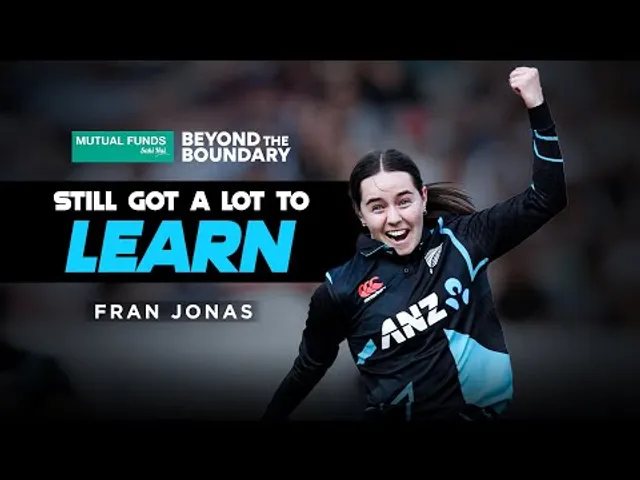 Still got a lot to learn: Fran Jonas | Interview | T20 World Cup 2024