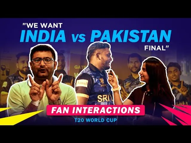 "India is one of the strongest sides": Fan interactions straight from Sharjah | #T20WorldCup