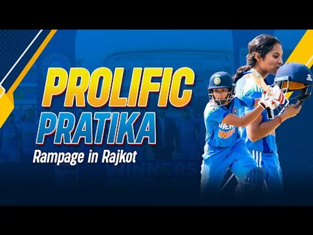 Pratika Rawal and Smriti Mandhana's knock sparks Rajkot Rampage | #INDvIRE 3rd ODI Review