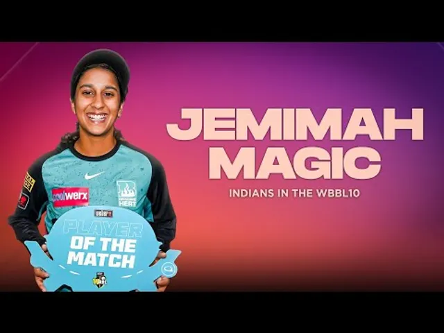 Jemimah Rodrigues shines against Adelaide Strikers | Indians in the #WBB10 | #WBBL2024