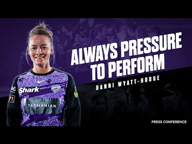 "There is always pressure to perform" | Danni Wyatt-Hodge | Press Conference | WBBL10