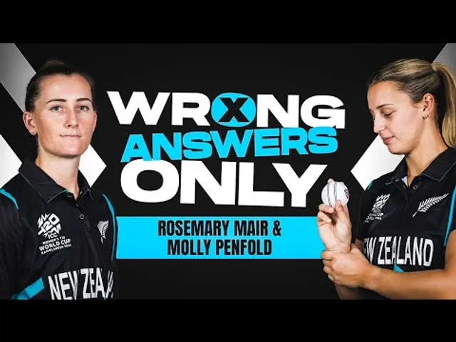 LBW - Last Bat Washer | Wrong Answers Only with Molly Penfold, Rosemary Mair | India vs New Zealand