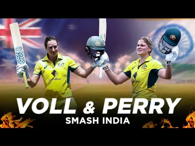 Georgia Voll & Ellyse Perry smash India | #AUSvIND 2nd ODI Review