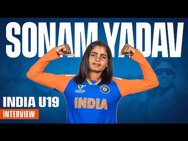 Sonam Yadav: We can win the World Cup again | India U19 Interview | U19 T20 World Cup 2025