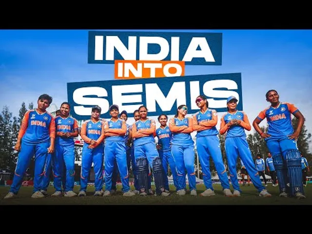 Team India storm into the U19 T20 World Cup 2025 Semi-Finals | G Trisha, Vaishnavi Sharma