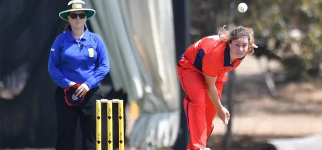 Wellington half-century, Falconer’s 4-fer help South Australia scrape past Victoria  