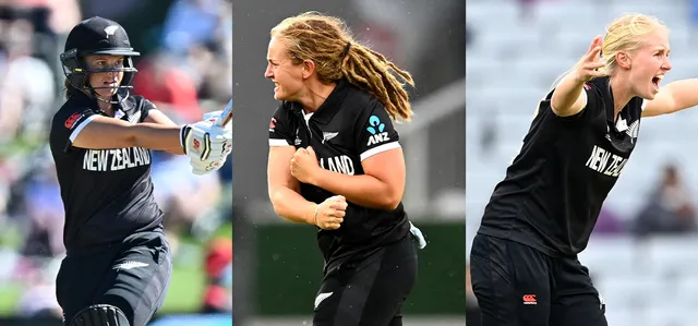Rowe, Mackay help New Zealand end league stage on high after magnificent ton from Bates