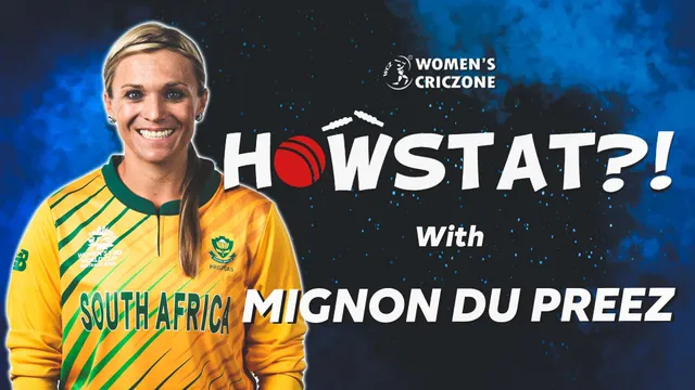 Who is Mignon du Preez's maiden ODI wicket? | HowSTAT!?