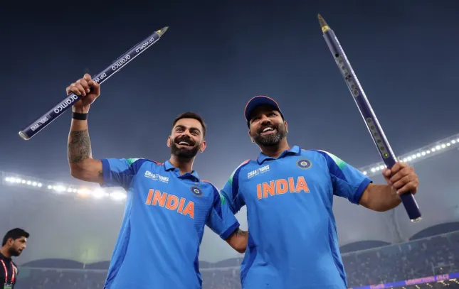 champions trophy celebration