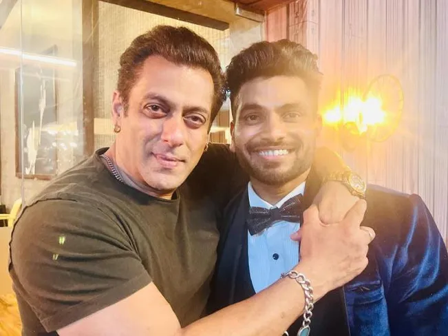 Salman Khan met Shiv Thakare at Bigg Boss 16 after party runner up says he  gave advice about career | Salman Khan संवारेंगे Shiv Thakare का करियर!  'बिग बॉस 16' की आफ्टर