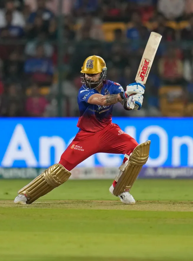 Virat scored 77 runs against Punjab in the IPL 2024 clash