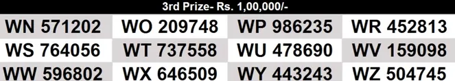 third prize