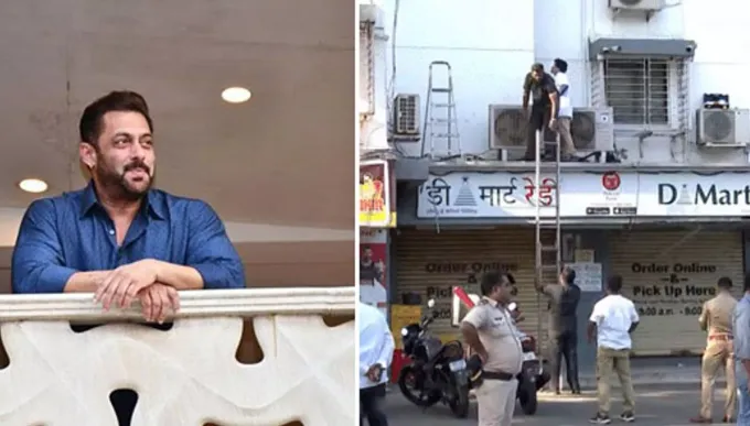 Salman Khan Firing Outside Home: मुंबई में बॉलीवुड अभिनेता सलमान खान के घर  के बाहर फायरिंग, बढ़ाई गई सुरक्षा | Salman Khan Firing Outside Home: Firing  outside Bollywood actor Salman Khan's house