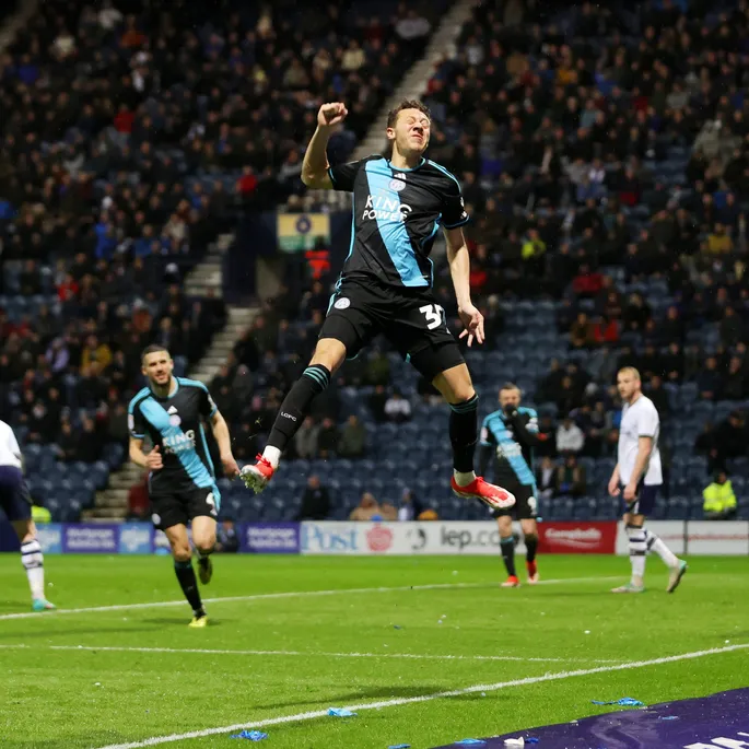 Kasey McAteer sealed Leicester City's victory at Preston