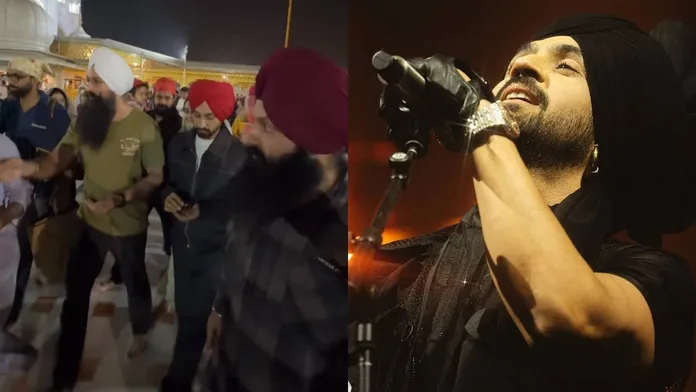 Diljit Dosanjh Visited Gurdwara Bangla Sahib To Seek Blessings And Was  Dressed In An All Denim Outfit - Entertainment News: Amar Ujala - Diljit  Dosanjh:दिल्ली में कॉन्सर्ट से पहले दिलजीत ने गुरुद्वारा