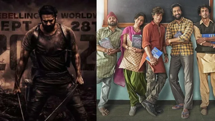 SRK's upcoming film Dunki is marching ahead of Prabhas' Salaar