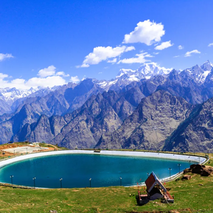 Artificial Lake at Auli