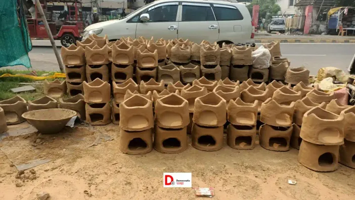 छठ में इस्तेमाल होने वाला चूल्हा
