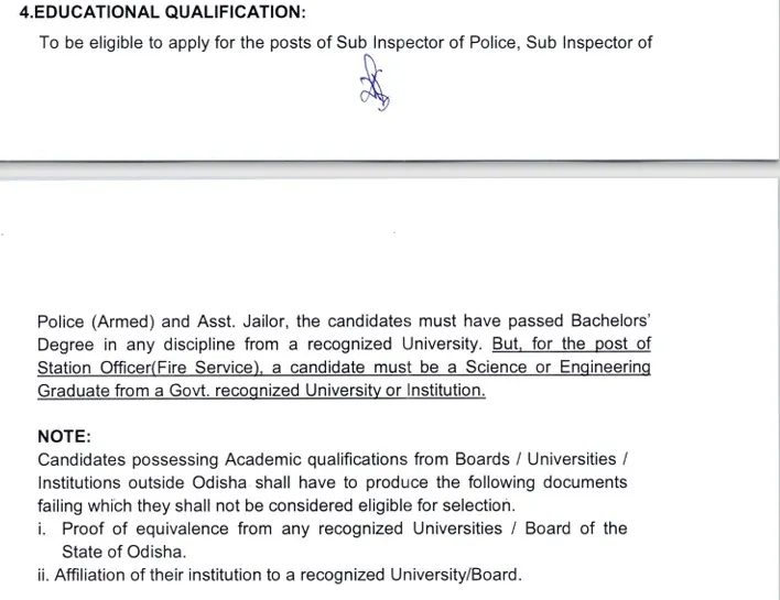 odisha police recruitment