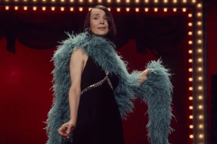 1972: Helen Gallagher performing on the 26th Annual Tony Awards, The Broadway Theatre, New York City