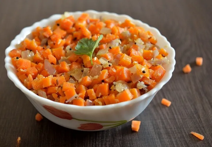 carrot poriyal recipe