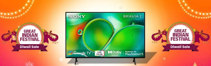 Sony 139 cm (55 inches) BRAVIA 2 4K Ultra HD Smart LED Google TV K-55S25B-