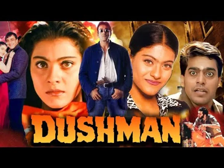Dushman 1998 Full Movie in Hindi HD facts & review | Sanjay Dutt, Kajol,  Ashutosh Rana, Kunal | - YouTube