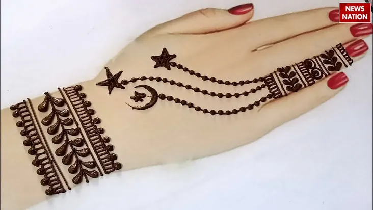  वेस्‍टर्न चांद मेहंदी
