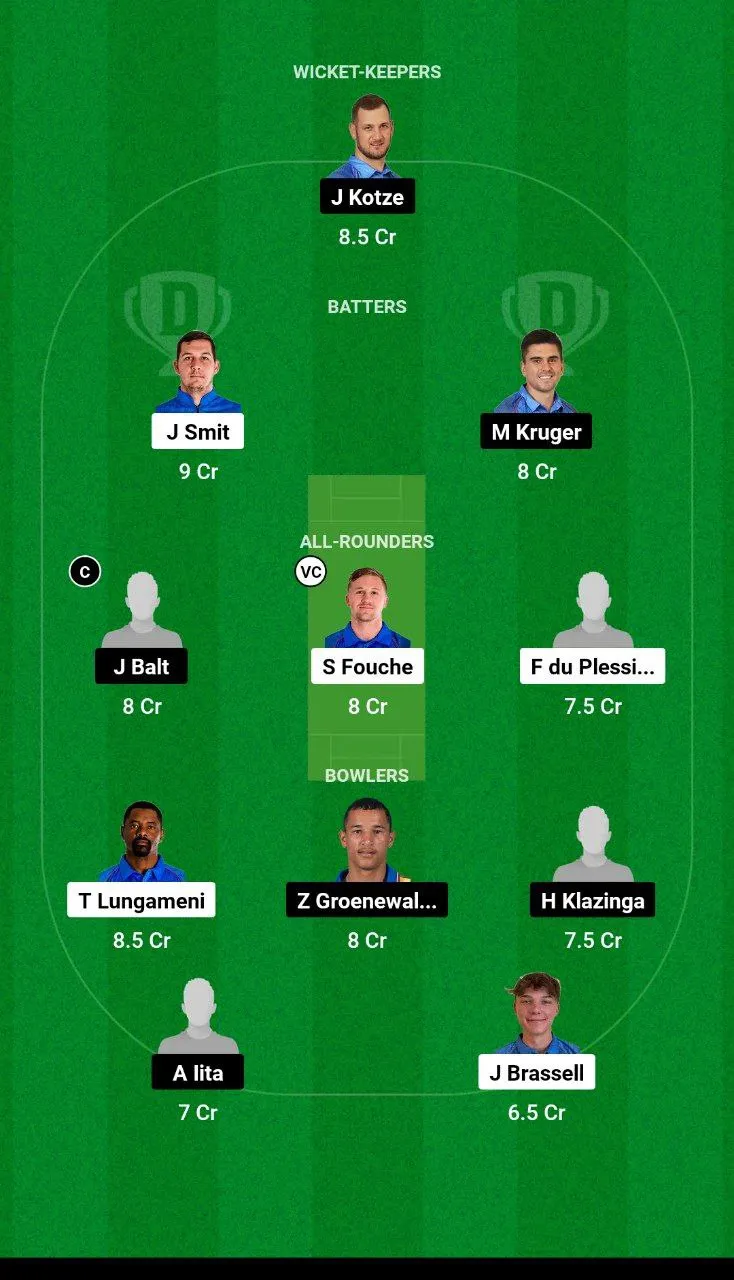 NL vs FRE Castle Lite T20