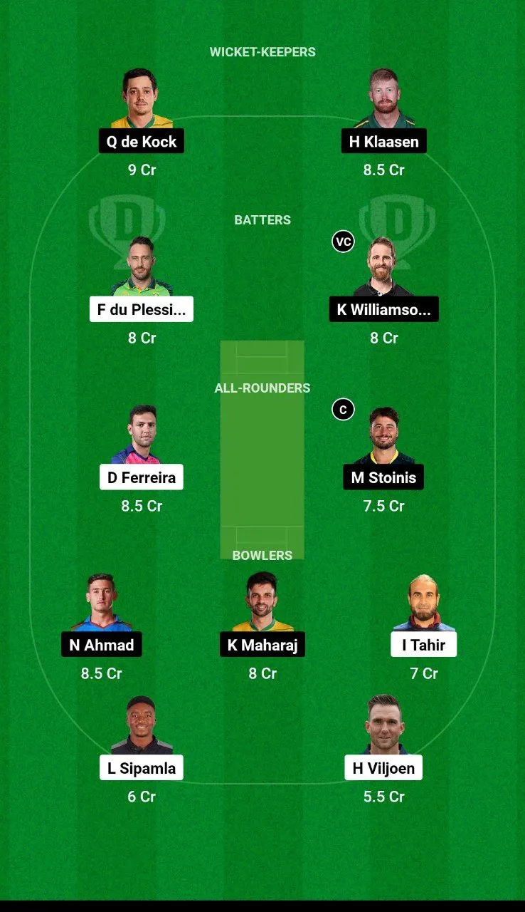 JSK vs DSG SA20 League, 2025