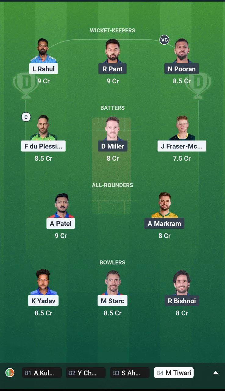 DC vs LSG Match 4 TATA IPL, 2025