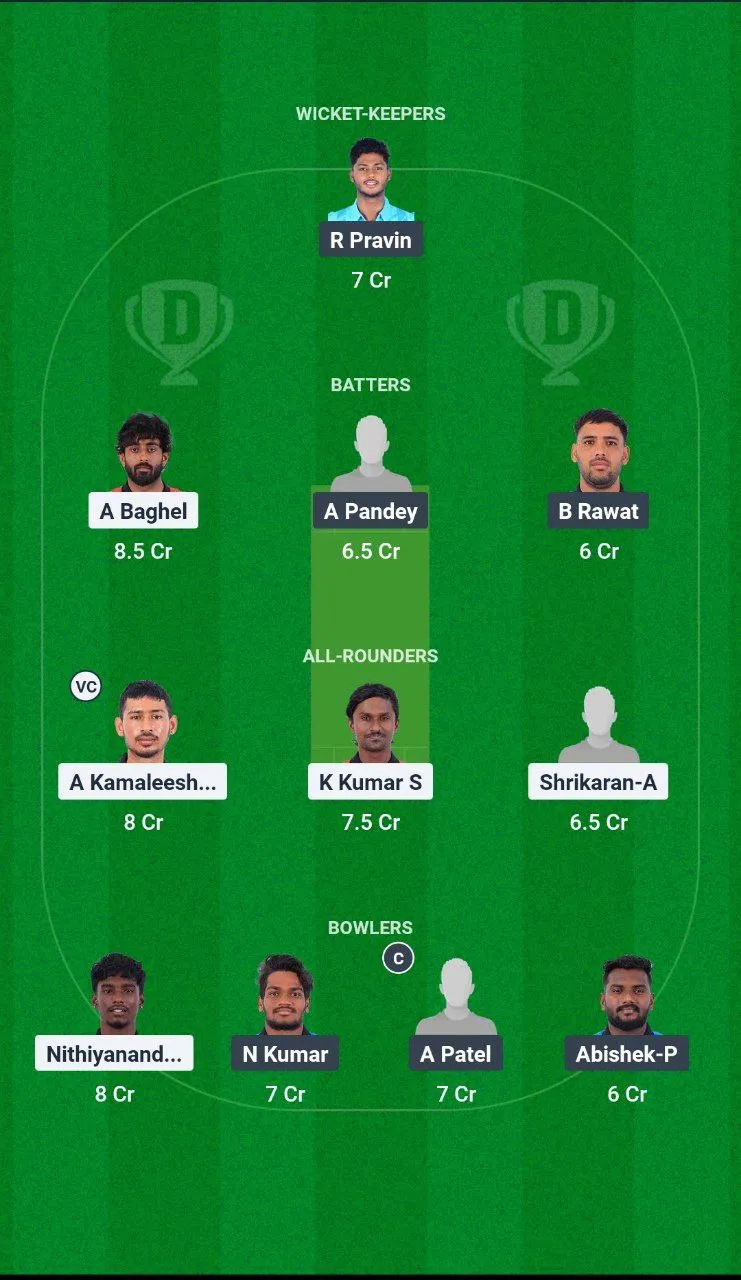 TUS vs SHA Pondicherry T20